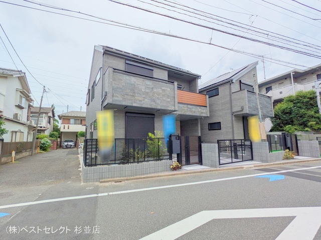 東京都杉並区宮前4丁目の新築戸建て完成写真 2025年6月8日撮影