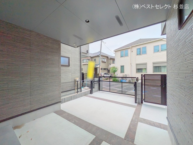 東京都杉並区宮前4丁目の新築戸建て完成写真 2025年6月8日撮影