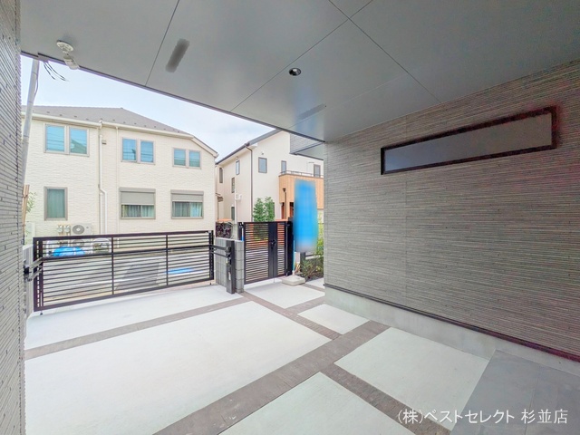 東京都杉並区宮前4丁目の新築戸建て完成写真 2025年6月8日撮影