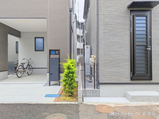 東京都杉並区宮前4丁目の新築戸建て完成写真 2025年6月8日撮影