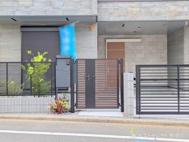東京都杉並区宮前4丁目の新築戸建て完成写真 2025年6月8日撮影