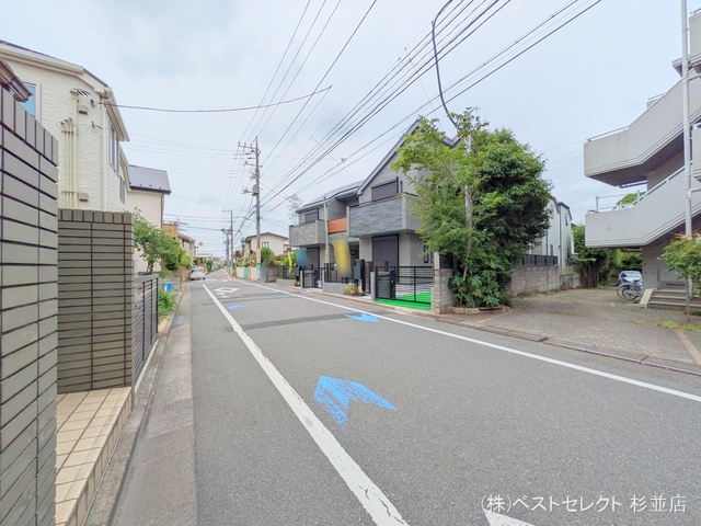 東京都杉並区宮前4丁目の新築戸建て完成写真 2025年6月8日撮影