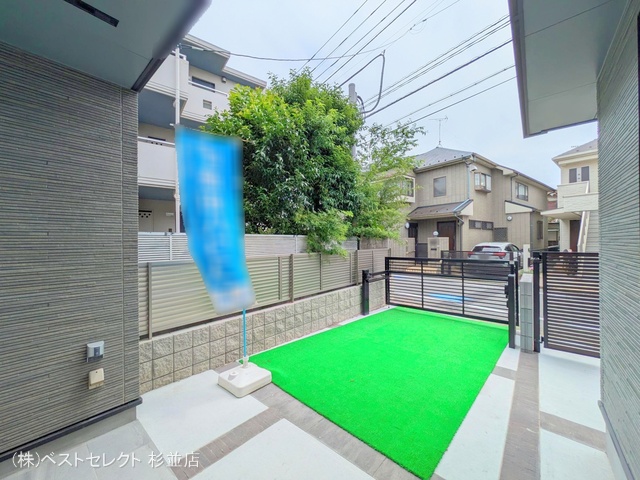 東京都杉並区宮前4丁目の新築戸建て完成写真 2025年6月8日撮影