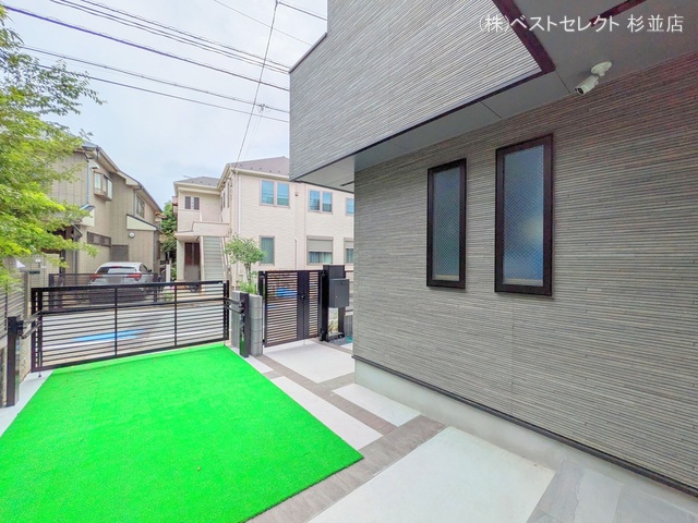 東京都杉並区宮前4丁目の新築戸建て完成写真 2025年6月8日撮影