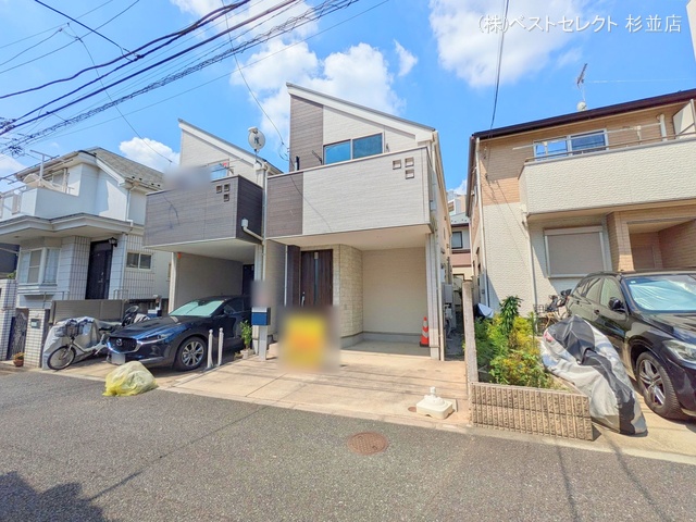 東京都杉並区桃井2丁目の中古戸建て完成写真 2025年7月21日撮影