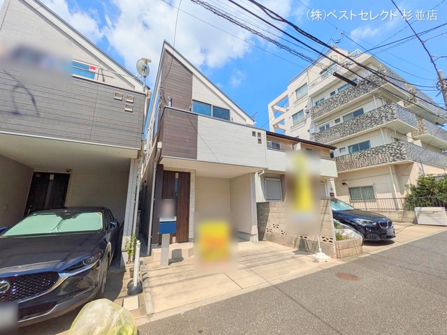 東京都杉並区桃井2丁目の中古戸建て完成写真 2025年7月21日撮影