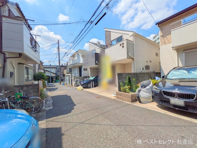 東京都杉並区桃井2丁目の中古戸建て完成写真 2025年7月21日撮影