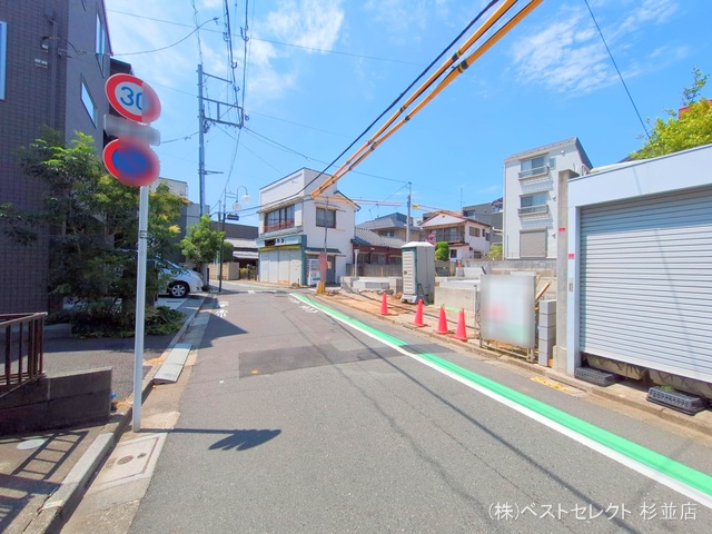 東京都中野区鷺宮4丁目の新築戸建て基礎写真 2025年8月4日撮影