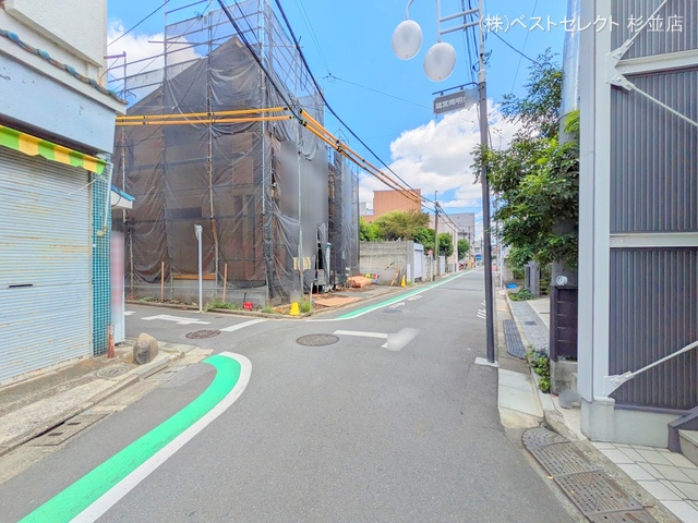 東京都中野区鷺宮4丁目の新築戸建て上棟写真 2025年9月6日撮影