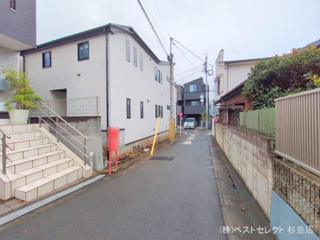 東京都中野区鷺宮4丁目の新築戸建て外構写真 2025年10月15日撮影