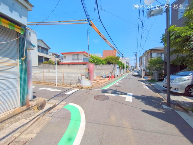東京都中野区鷺宮4丁目の新築戸建て基礎写真 2025年8月4日撮影