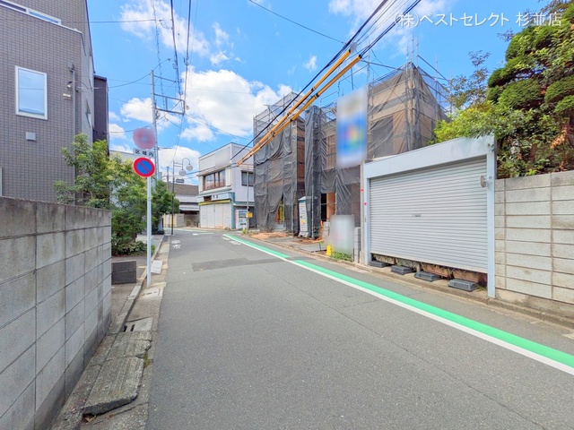 東京都中野区鷺宮4丁目の新築戸建て上棟写真 2025年9月6日撮影