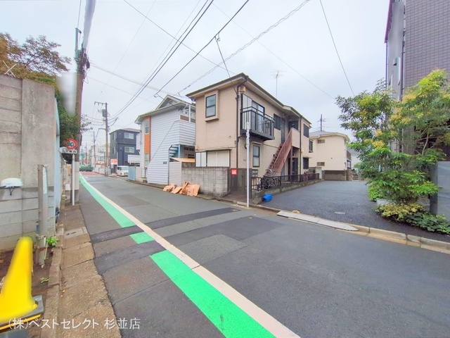 東京都中野区鷺宮4丁目の新築戸建て外構写真 2025年10月15日撮影