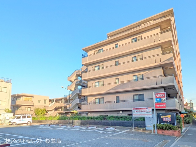 東京都杉並区高井戸東2丁目のマンション『クレストフォルム高井戸南』外観写真 2024年11月7日撮影