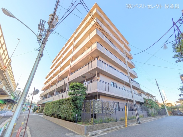東京都杉並区高井戸東2丁目のマンション『クレストフォルム高井戸南』外観写真 2024年11月7日撮影