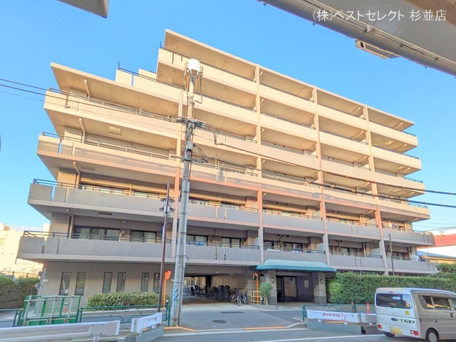 東京都杉並区高井戸東2丁目のマンション『クレストフォルム高井戸南』外観写真 2024年11月7日撮影
