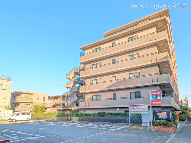 東京都杉並区高井戸東2丁目のマンション『クレストフォルム高井戸南』外観写真 2024年11月7日撮影