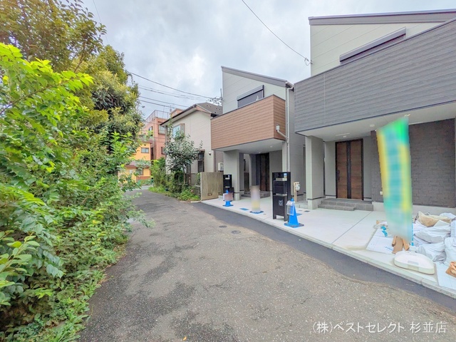 東京都杉並区上井草2丁目の新築戸建て完成写真 2025年9月11日撮影