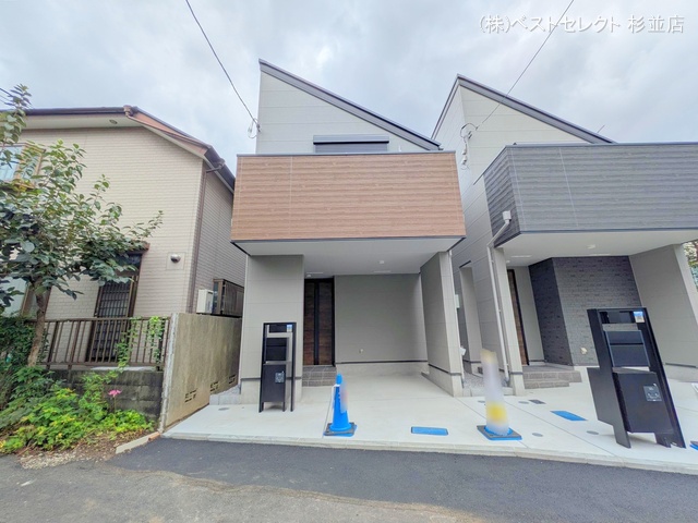 東京都杉並区上井草2丁目の新築戸建て完成写真 2025年9月11日撮影