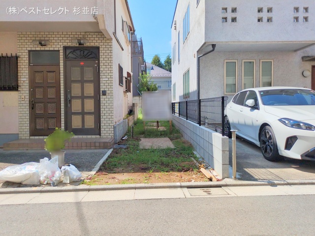 東京都中野区若宮3丁目の新築戸建て更地・土地写真 2025年9月16日撮影