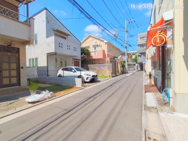東京都中野区若宮3丁目の新築戸建て更地・土地写真 2025年9月16日撮影
