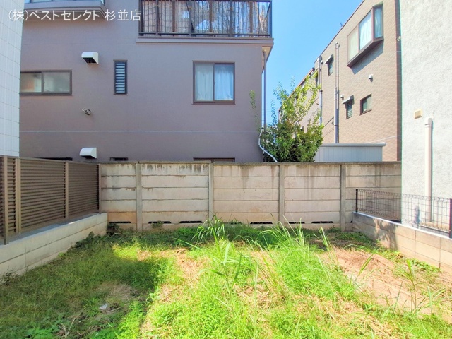 東京都中野区若宮3丁目の新築戸建て更地・土地写真 2025年9月16日撮影