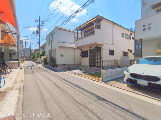 東京都中野区若宮3丁目の新築戸建て更地・土地写真 2025年9月16日撮影