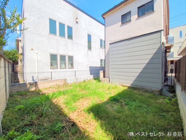 東京都中野区若宮3丁目の新築戸建て更地・土地写真 2025年9月16日撮影