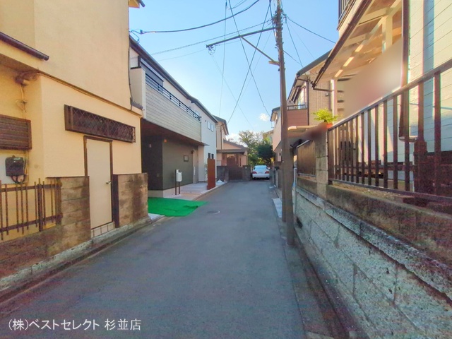 東京都杉並区永福2丁目の新築戸建て完成写真 2025年9月16日撮影