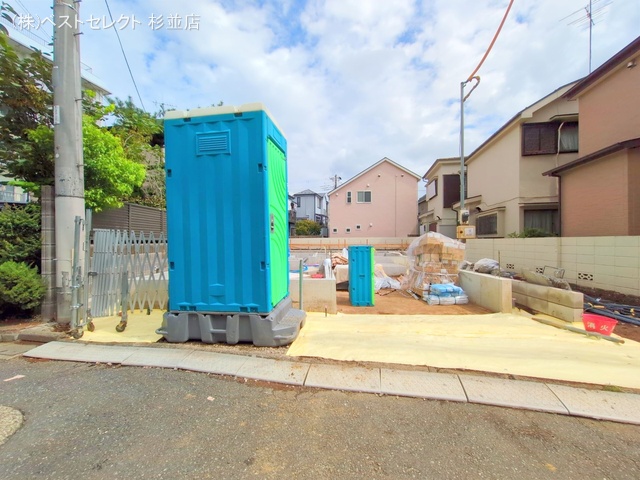 東京都中野区沼袋2丁目の新築戸建て基礎写真 2025年9月18日撮影