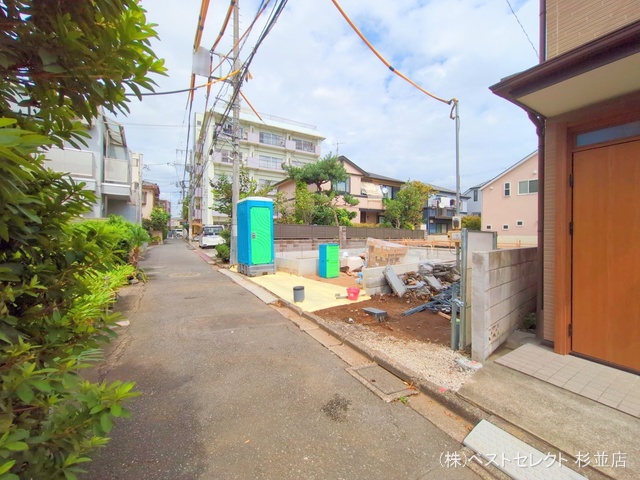 東京都中野区沼袋2丁目の新築戸建て基礎写真 2025年9月18日撮影
