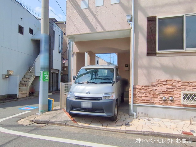 東京都杉並区成田東2丁目の中古戸建て完成写真 2025年9月21日撮影