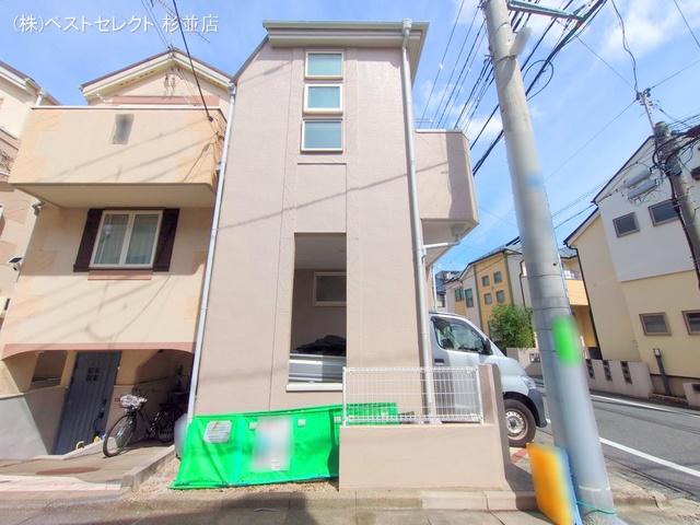 東京都杉並区成田東2丁目の中古戸建て完成写真 2025年9月21日撮影