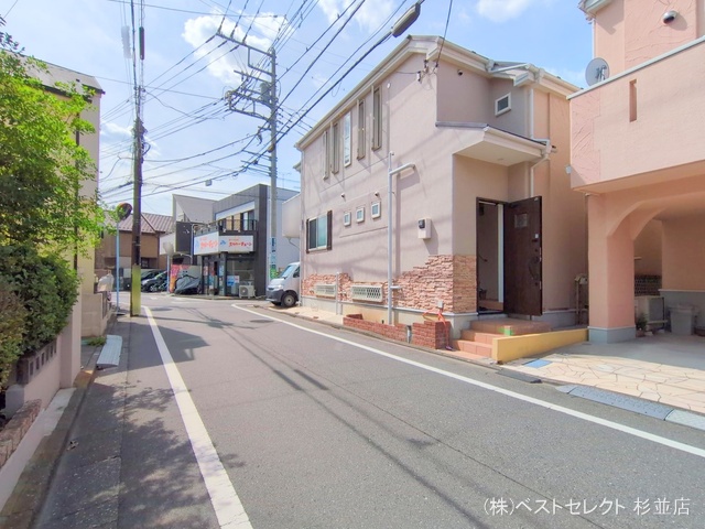 東京都杉並区成田東2丁目の中古戸建て完成写真 2025年9月21日撮影