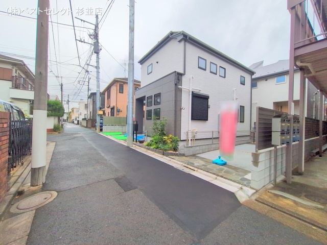 東京都杉並区下井草1丁目の新築戸建て完成写真 2025年9月30日撮影
