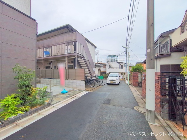 東京都杉並区下井草1丁目の新築戸建て完成写真 2025年9月30日撮影