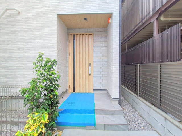 東京都杉並区下井草1丁目の新築戸建て完成写真 2025年9月30日撮影