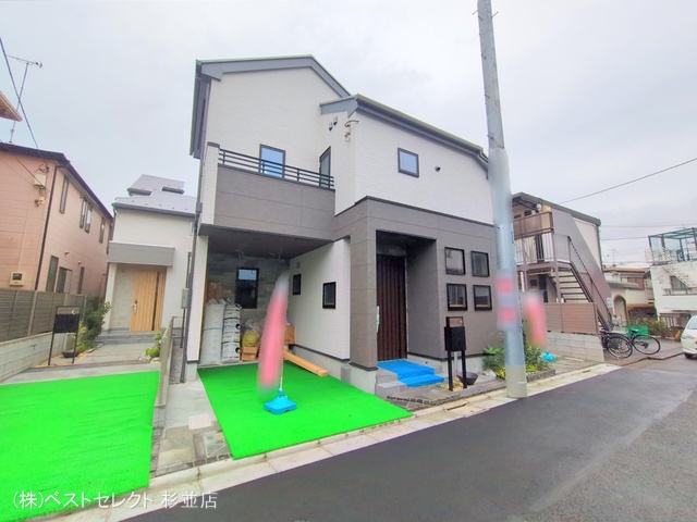 東京都杉並区下井草１丁目-新築戸建ての完成写真