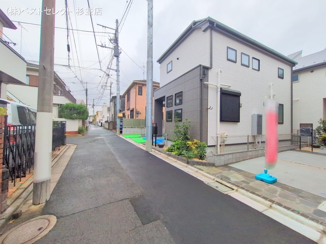 東京都杉並区下井草1丁目の新築戸建て完成写真 2025年9月30日撮影