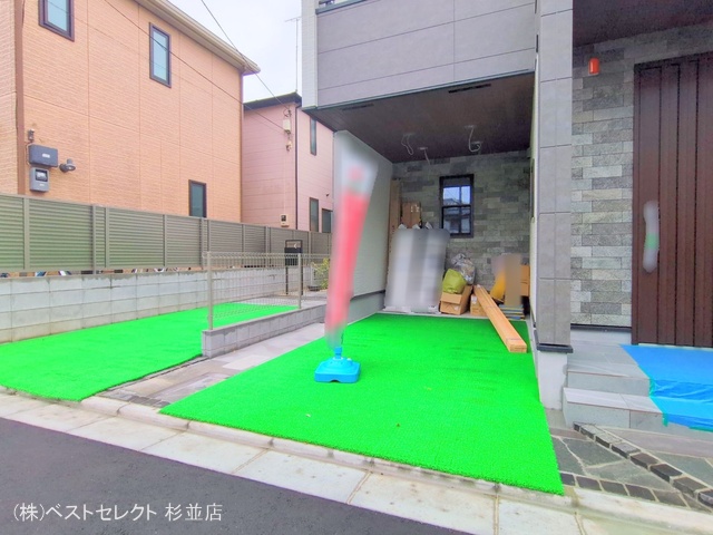 東京都杉並区下井草1丁目の新築戸建て完成写真 2025年9月30日撮影