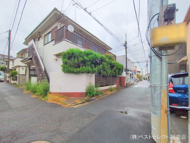 東京都杉並区下井草1丁目の新築戸建て完成写真 2025年9月30日撮影