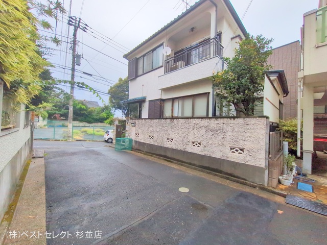 東京都中野区白鷺1丁目の新築戸建て外構写真 2025年9月30日撮影