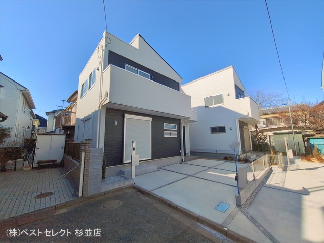 東京都杉並区上高井戸１丁目の新築戸建て完成写真 2026年1月13日撮影