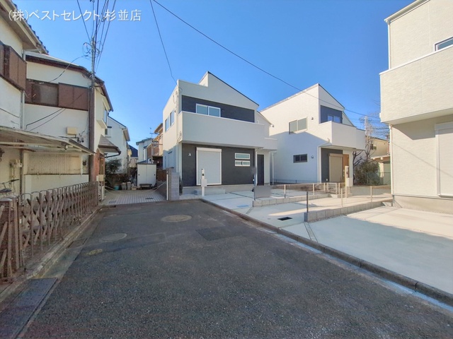 東京都杉並区上高井戸１丁目の新築戸建て完成写真 2026年1月13日撮影