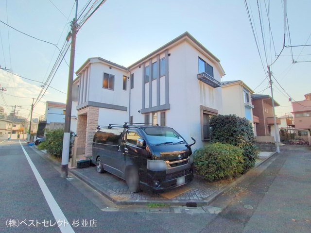 東京都杉並区桃井1丁目の中古戸建て完成写真 2025年12月2日撮影