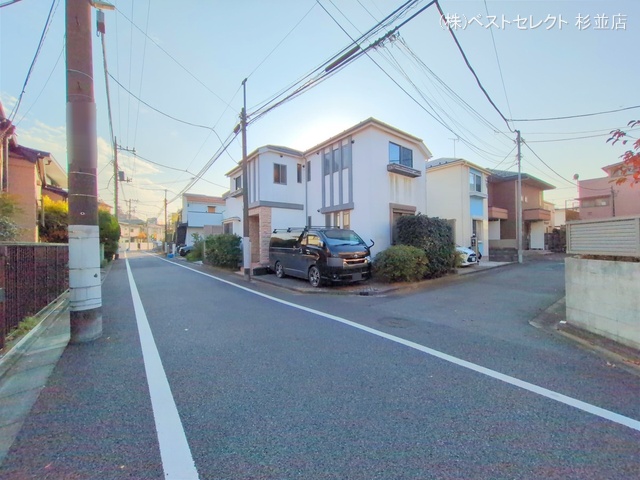 東京都杉並区桃井1丁目の中古戸建て完成写真 2025年12月2日撮影