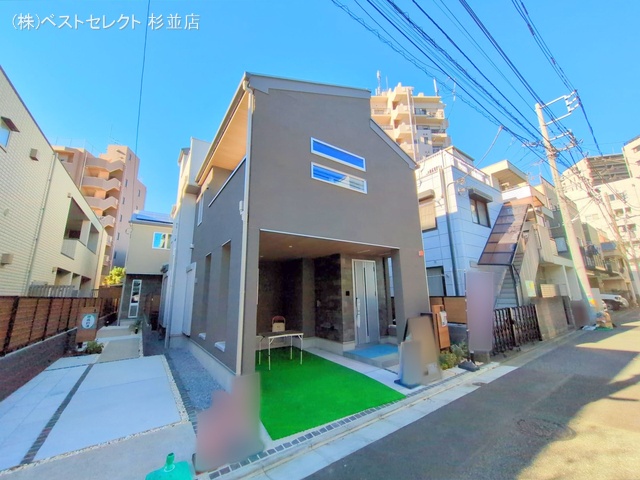 東京都中野区南台２丁目の新築戸建て完成写真 2025年12月3日撮影