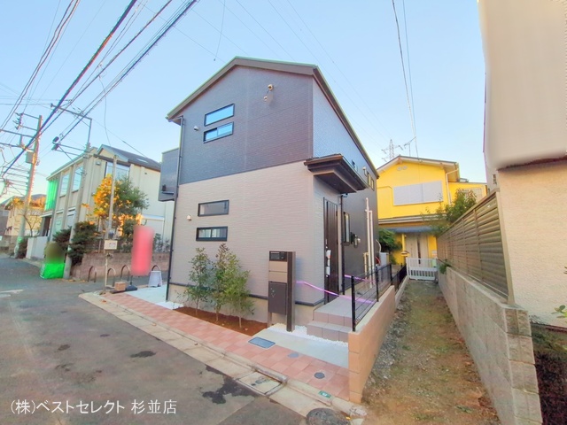 東京都杉並区下高井戸４丁目の新築戸建て完成写真 2025年12月3日撮影