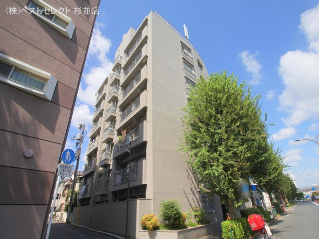 東京都中野区丸山２丁目のマンション『パラスト野方』外観写真 2024年9月12日撮影