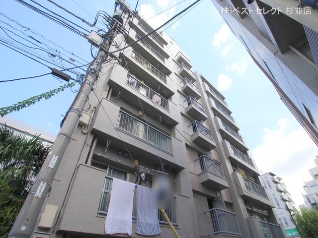東京都中野区丸山２丁目のマンション『パラスト野方』外観写真 2024年9月12日撮影